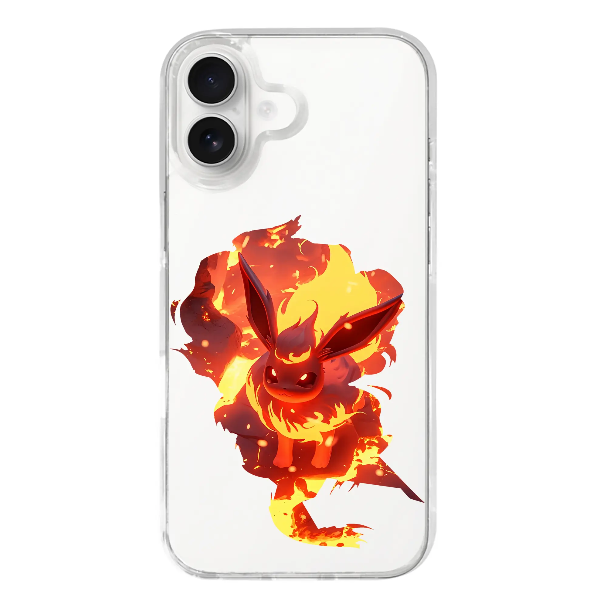 ポケモン グッズ,イーブイ - iPhone 17シリーズ 透明スマホケース – 薄型・耐衝撃・精密フィット保護カバー